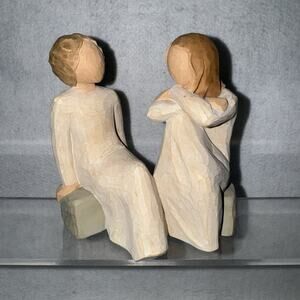 Willow Tree Heart and Soul Susan Lordi 2002 Figurine 5.5” Girls Friends Sisters